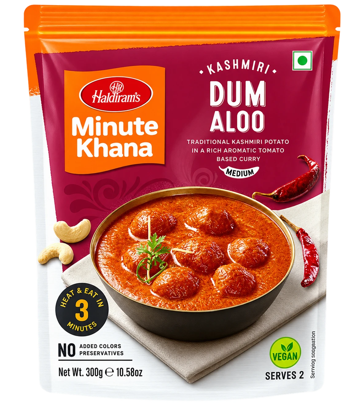 Haldiram's Dum Aloo Ziemniaki w sosie