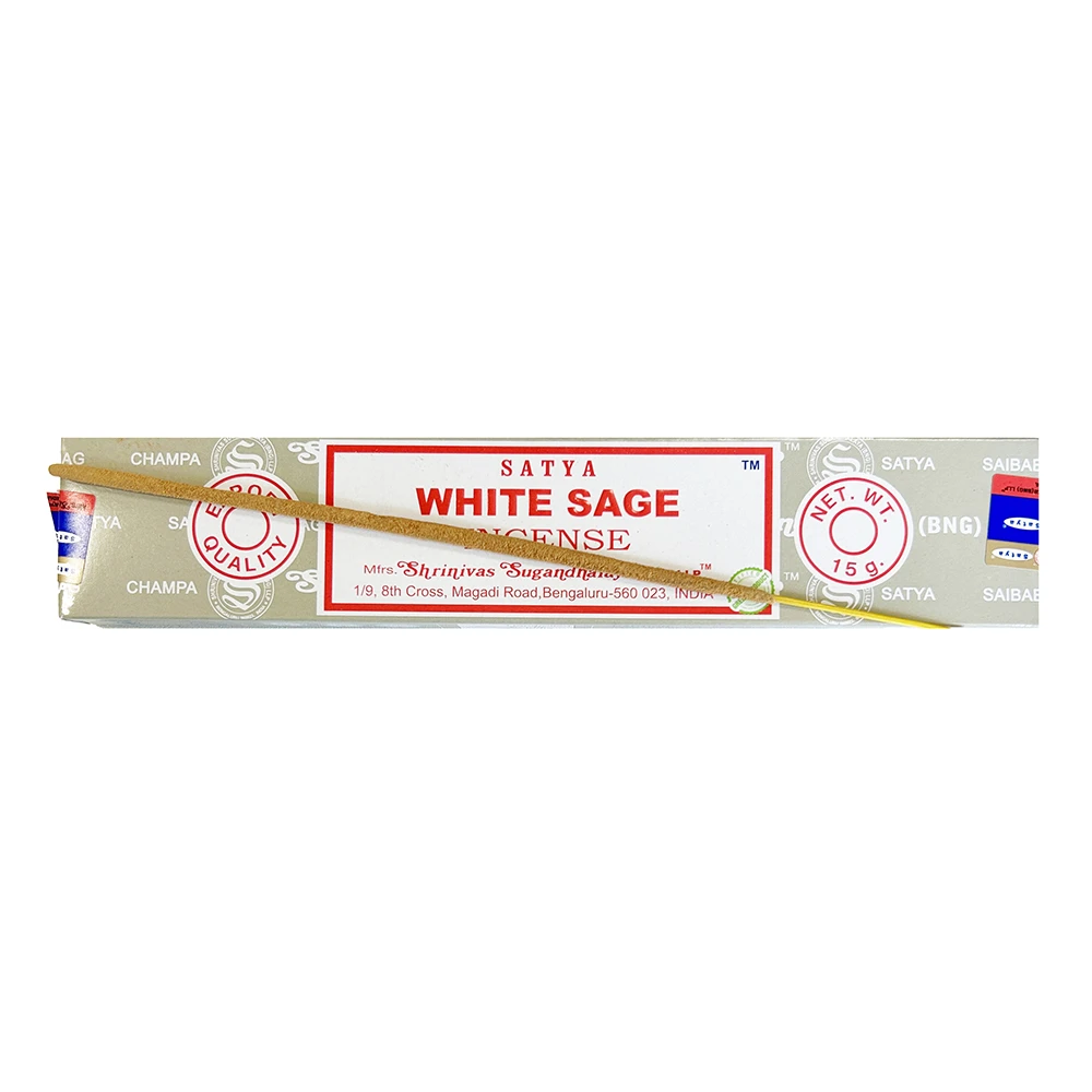 White Sage Incense Sticks Satya 15g