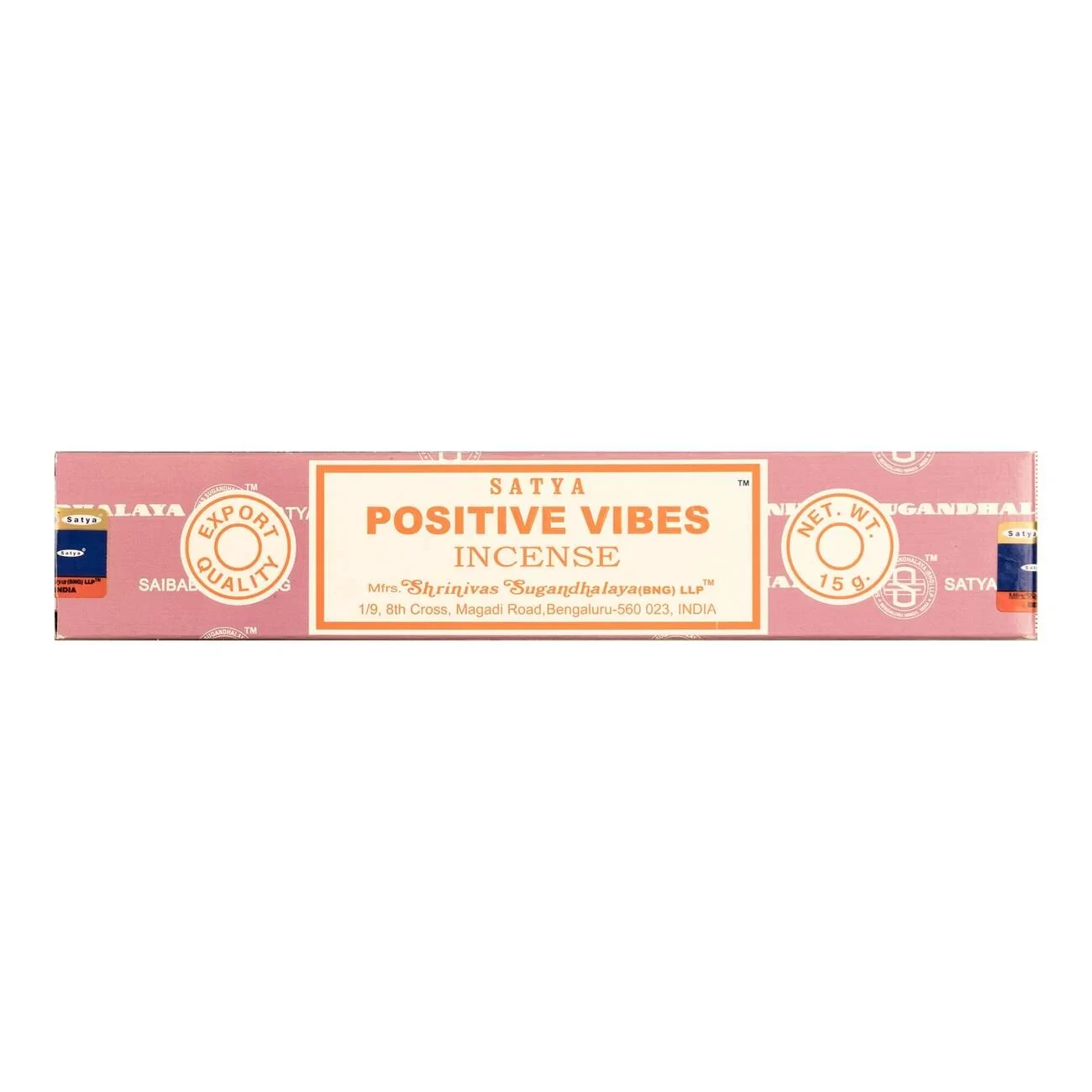 Positive Vibes Incense Sticks Satya 15g