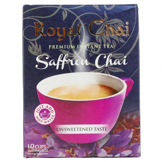Royal Chai Saffron Unsweetened Taste