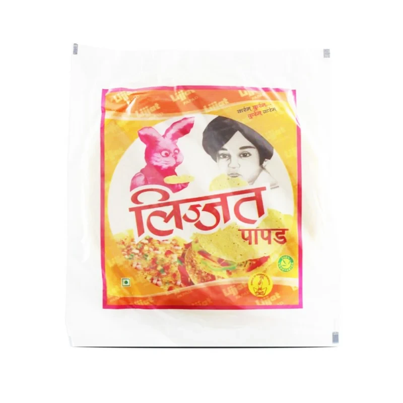 Papad z pieprzem Black Pepper Papad Lijjat 200g