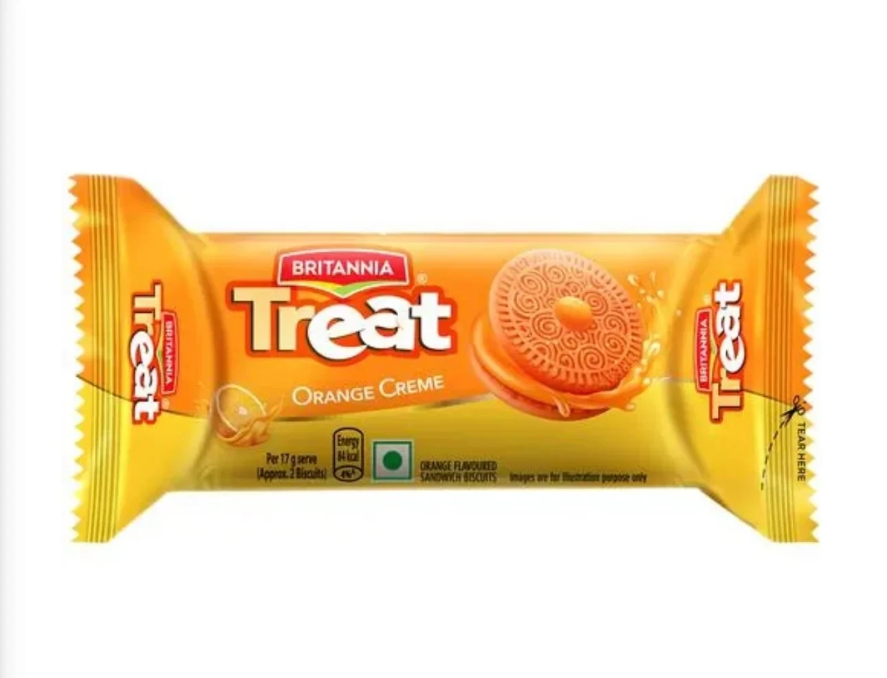 Britannia Treat Orange 100g