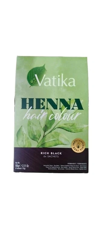 Dabur Vatika Henna Farba do włosów Rich Black 60g