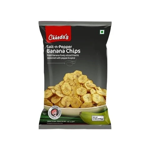 Chheda's Salt-N-Pepper Banana Chips 170g